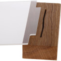 Europel présentoir de documents Premium, pied en bois en T, ft A4, portrait