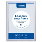 Europel cadre porte-affiche Economy, 32 mm, ft A1, argent