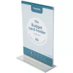 Europel Budget Document Display Stand T-Foot A6 Portrait Pack of 10