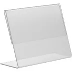 Europel Budget Document Display L-Foot A6 Landscape Pack of 10
