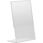 Europel Budget Document Display L-Foot A6 Portrait Pack of 10