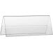Europel porte-nom chevalet de table ft 55 x 150 mm, paquet de 10 pièces
