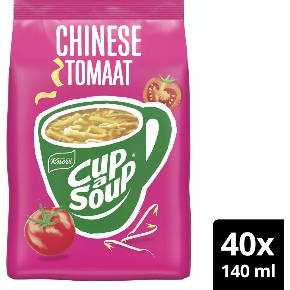 Knorr Cup-a-Soup vending, tomate...