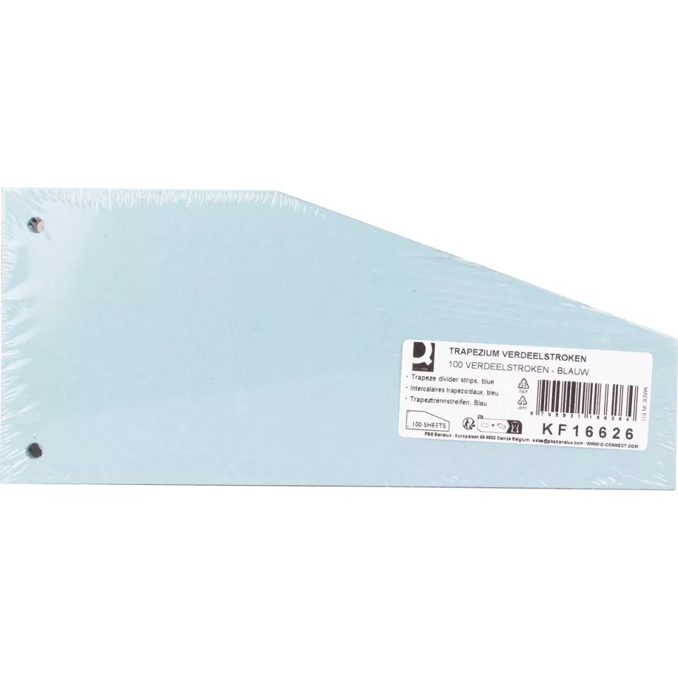 Q-CONNECT Trapezoidal Dividers Pack...