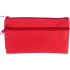 Kangaro Flat Pencil Case 21 x 11 cm Red