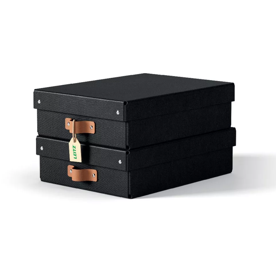 Leitz Puro Archive Box Medium Low A4...