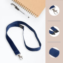 Europel cordon pour porte-badge, bleu, paquet de 10 pièces