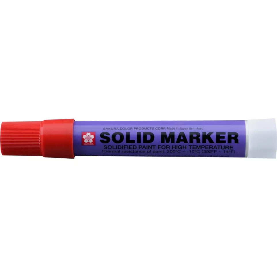 Sakura Solid Marker Red Broad Tip
