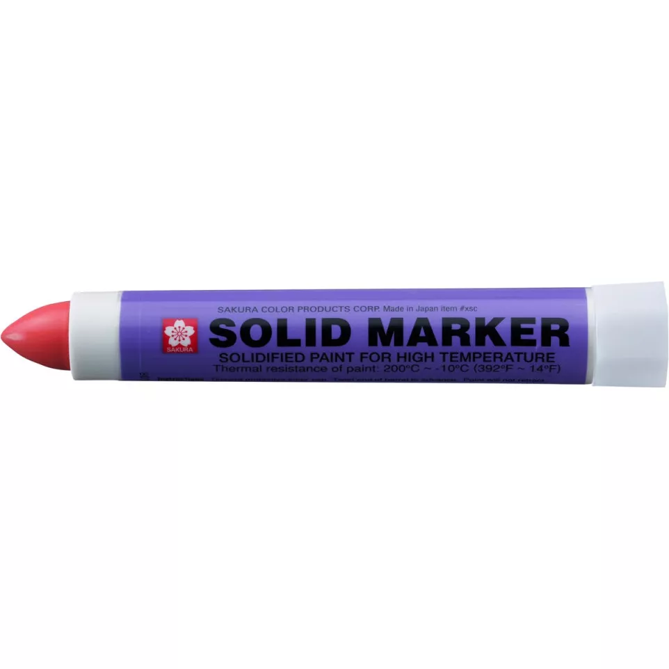 Sakura Solid Marker Red Broad Tip