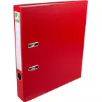Q-CONNECT classeur, pour ft A4, en carton recouvert de PP, avec bord de protection, dos de 5 cm, rouge