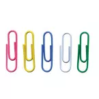 OFFICE products attache-tout, 28 mm, couleurs assorties, sachet de 500 pièces