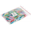 OFFICE products papierklemmen, 28 mm, geassorteerde kleuren, zak van 500 stuks