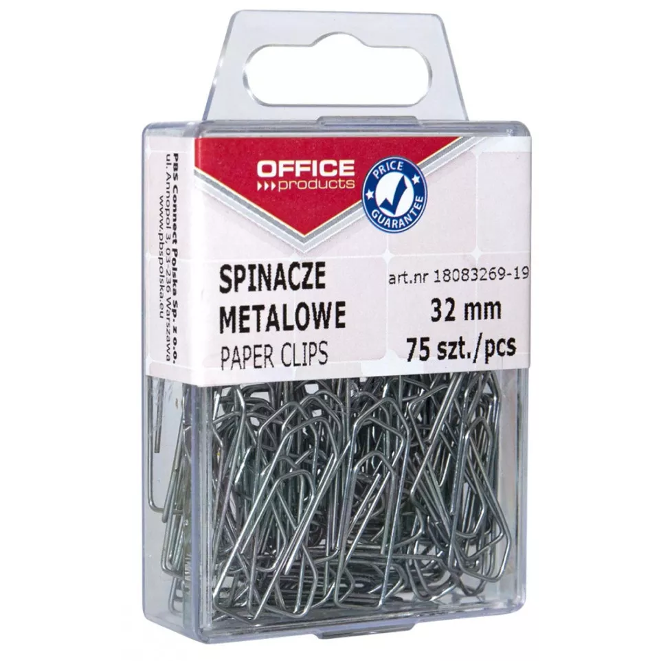 OFFICE products papierklemmen, 32 mm,...