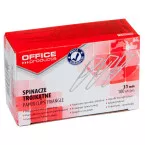 OFFICE products papierklemmen, 31 mm, gegalvaniseerd, driehoekig, doos van 100 stuks