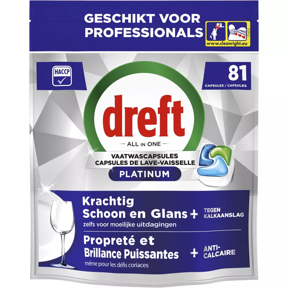 Dreft Pro Platinum vaatwastabletten,...