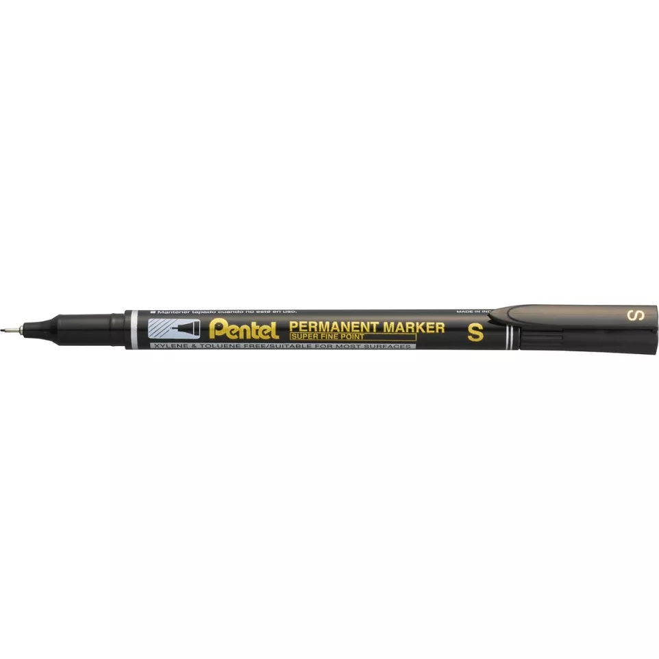 Pentel marqueur permanent NFS410, noir