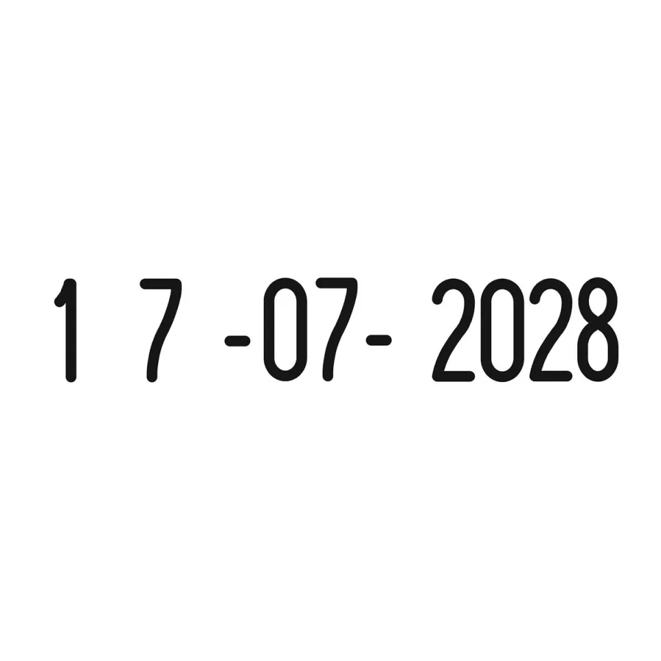 Trodat Classic Line Date Stamp 5 mm...