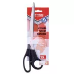 OFFICE products schaar, 25 cm, rechts en links, scherpe punt, zwart, blister van 1 stuk