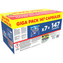 Finish Quantum Regular tablettes pour lave-vaisselle Giga Pack, paquet de 147 capsules
