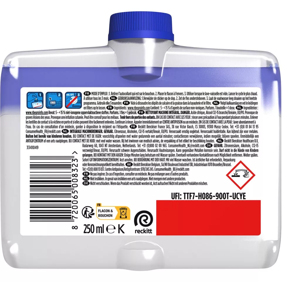 Finish Regular Dishwasher Cleaner 250...