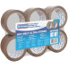 DONAU verpakkingsplakband Hot-Melt, 50 micron, 48 mm x 66 m, bruin