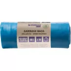 DONAU ECO sac poubelle, LDPE, 30 microns, 60 litres, bleu, rouleau de 10 pièces