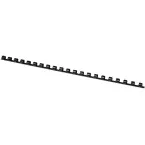 OFFICE Products Binding Combs Pack of 100 Pieces 8mm Black