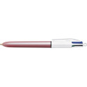 Bic 4-kleurenbalpen Pearl, doos van 12 stuks, assorti