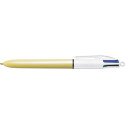 Bic 4 Colours Pearl Ballpoint Pen Assorted Box of 12