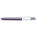 Bic 4-kleurenbalpen Pearl, doos van 12 stuks, assorti
