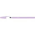 Bic Cristal Pastel Ballpoint Pen Assorted Colors Box of 20