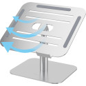 Fellowes Alumia Laptop Stand Adjustable Tilt Silver