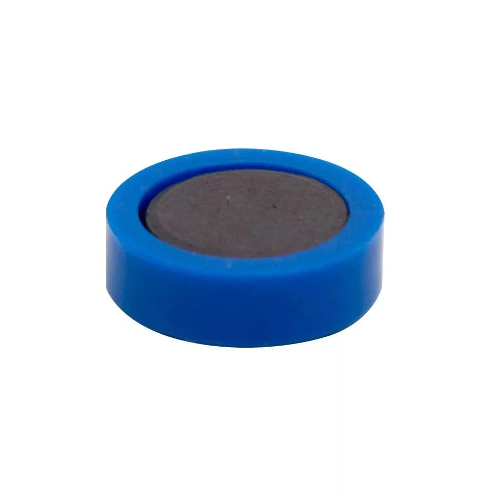 Q-CONNECT magneten, 20 mm, blauw, pak...