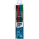 DONAU D-fine Fineliner, 0.4 mm, Set of 4, Assorted Colors