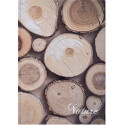 OFFICE products Notebook, Nature, Hardcover, A4, 96 Sheets, with Margin, 5mm Squared