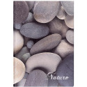 OFFICE products Notebook, Nature, Hardcover, A4, 96 Sheets, with Margin, 5mm Squared