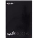 OFFICE PRODUCTS Hardcover Notebook, A5, 96 Sheets, with Margin, Lined