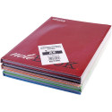 OFFICE PRODUCTS Hardcover Notebook, A4, 96 Sheets, with Margin, Lined