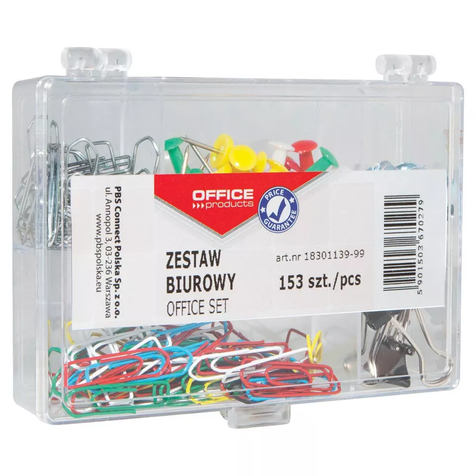 OFFICE products office set, 153 pièces