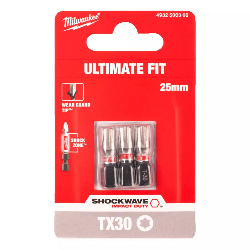 Milwaukee Shockwave Bits - TX 30 x 25...