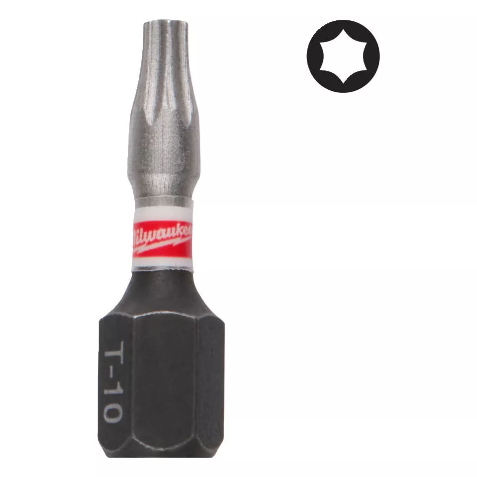 Milwaukee Shockwave TX10 x 25mm...