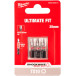 Milwaukee Shockwave TX10 x 25mm Impact Screwdriver Bits Pack of 3