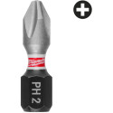 Bits Shockwave Milwaukee - PH 2 x 25mm (x3) / 3pce