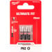 Bits Shockwave Milwaukee - PH 2 x 25mm (x3) / 3pce