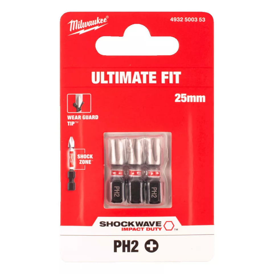 Bits Shockwave Milwaukee - PH 2 x...