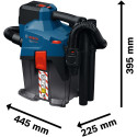 Stofzuiger BOSCH GAS18V-6LS Click & Go / pce