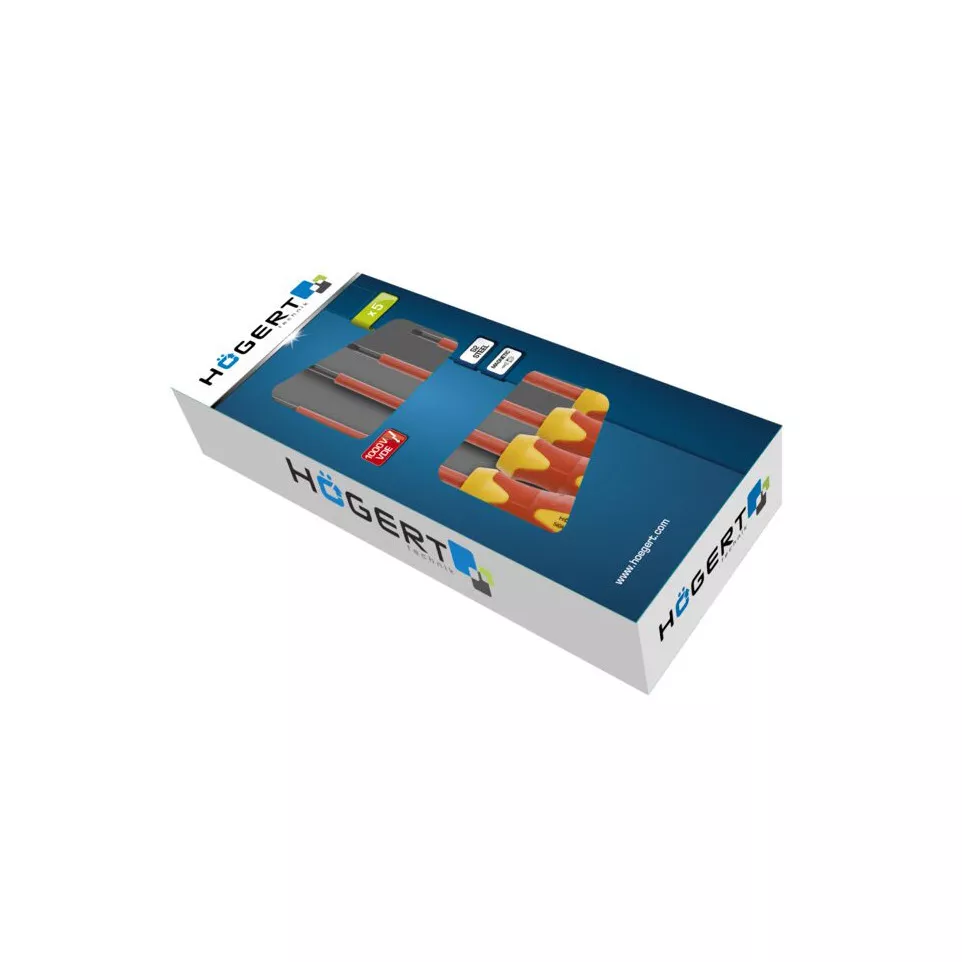 Pack of 5 Insulated Screwdrivers...