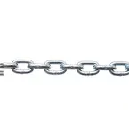 Galvanized straight chain diameter 3 mm / 60m