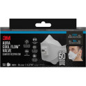 3M Aura Comfort Cool Flow stofmasker, FFP2, met ventiel, pak van 5 stuks