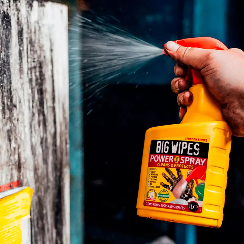 Power Reinigingsspray Big Wipes / l